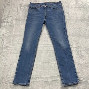 Levi's 511 Jeans Mens 34x32 Blue Denim All Seasons Tech Straight Leg Streetwear